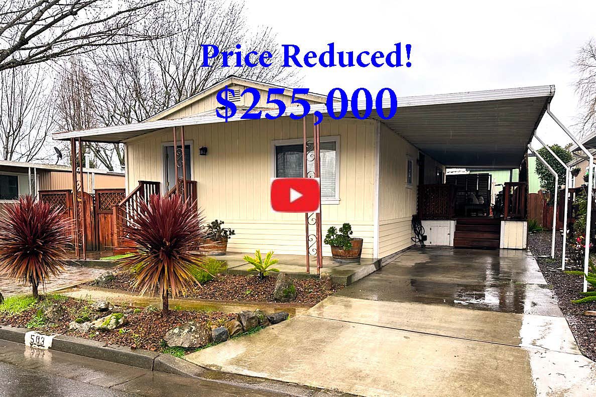 Mobile Home For Sale in Rohnert Park CA